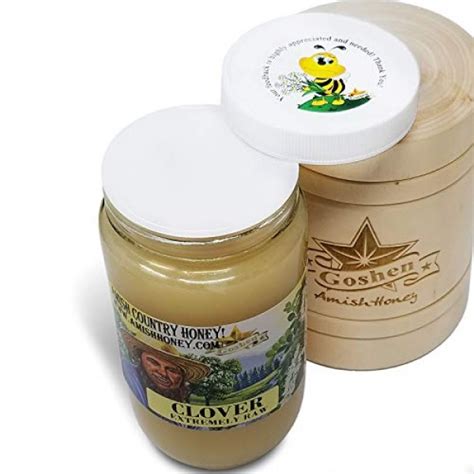 Goshen Honey Amish Extremely Raw Clover Honey Natural