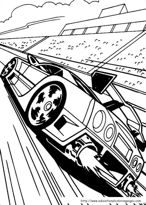 Hot Wheels 145842 Transportation Free Printable Coloring Pages