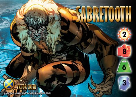 Sabretooth Victor Creed Character By Overpower 3rd On Deviantart