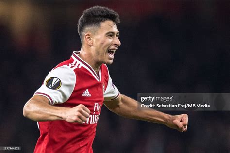 Gabriel Martinelli Of Arsenal Fc Celebrates After Scoring The First News Photo Getty Images
