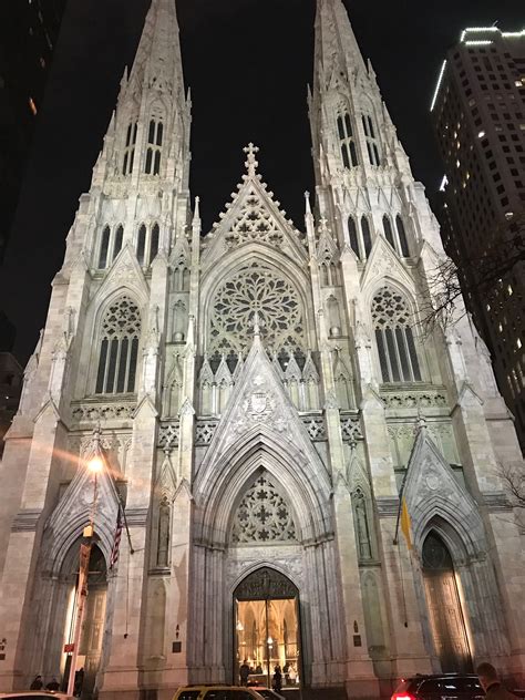 St Patricks Cathedral Manhattan New York City New York Usa Amerika