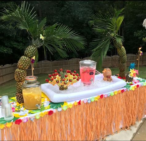 pin by katia morales on luau party luau birthday party hawaiian party theme luau party