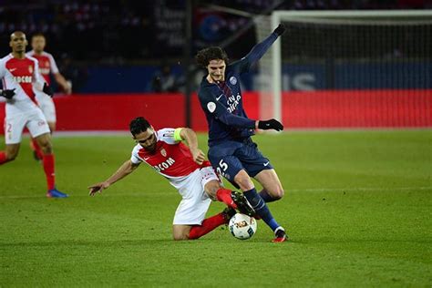 Louis ii stadium, monaco disclaimer: AS Monaco finishes game against Paris-Saint-Germain in draw