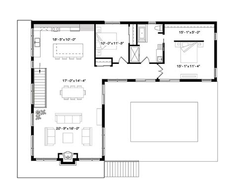 L Shape Small House Plan L Shaped House Floor Plans Small L Shaped