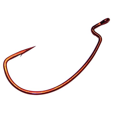 Gamakatsu Red EWG Offset Worm Hook Walmart Com