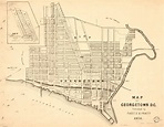 A Detailed Look at the Georgetown Map from the Library of Congress