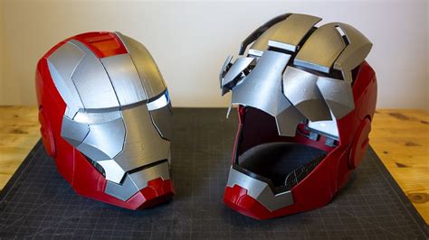 How To Build Iron Man Mk Helmet Youtube