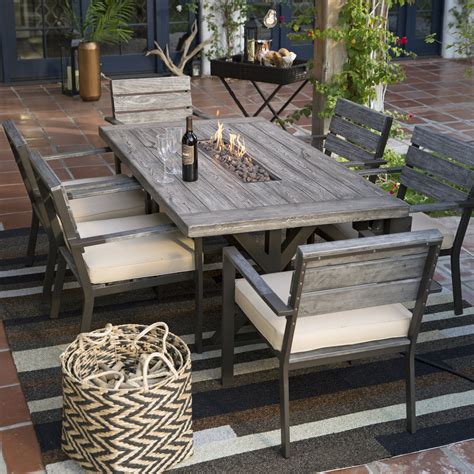 Wood extendable outdoor dining tables, modern outdoor dining tables with fire pits, and much more! Narrow Patio Table Large Size Of End Tables Brass Outdoor ...