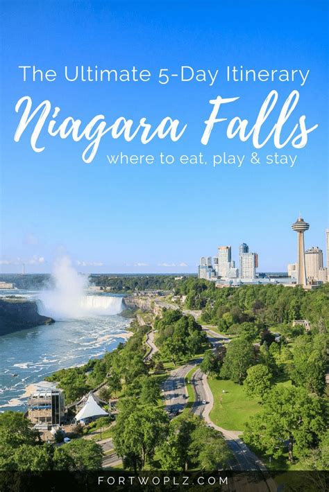 Planning The Perfect Summer Road Trip To Niagara Falls