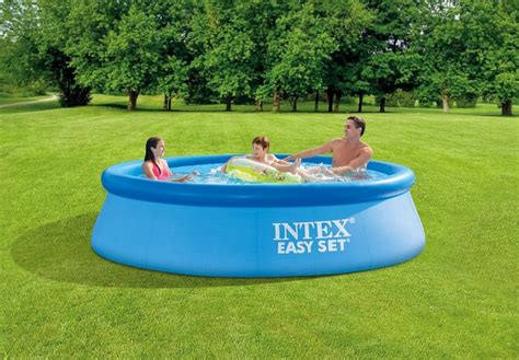 Intex Sky Blue Easy Set 10 X 30 Inflatable Pool For Outdoor At Rs