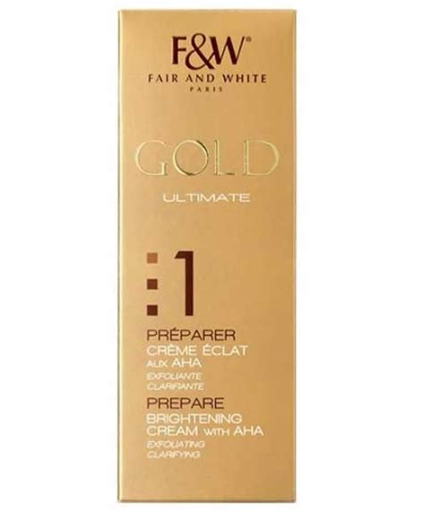 Fair And White Gold Ultimate Gold Ultimate Prepare Brightening Cream