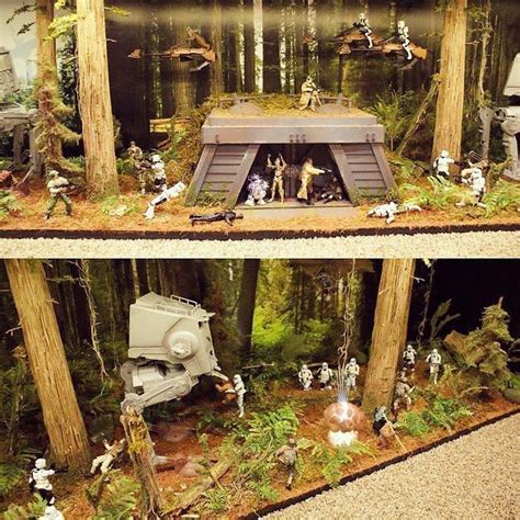 The Battle Of Endor Forest Diorama Modeler Gavilan Scalemodel