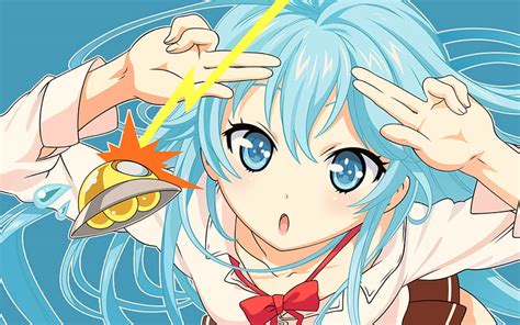 Erio Touwa Manga Artwork Blue Hair Denpa Onna To Seishun Otoko Hd Wallpaper Peakpx