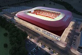 Design: Estadio El Sadar – StadiumDB.com