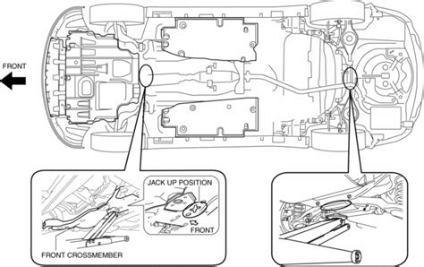 Mazda 3 Service Manual Jacking Positions Vehicle Lift 2 Supports