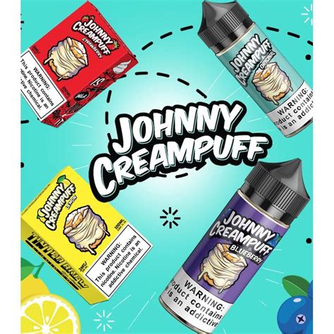 Johnny Creampuff Eliquid Cream Puffs Vanilla Custard Custard Filling