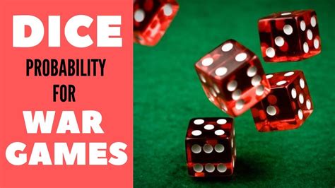 Dice Probability For Wargames Youtube
