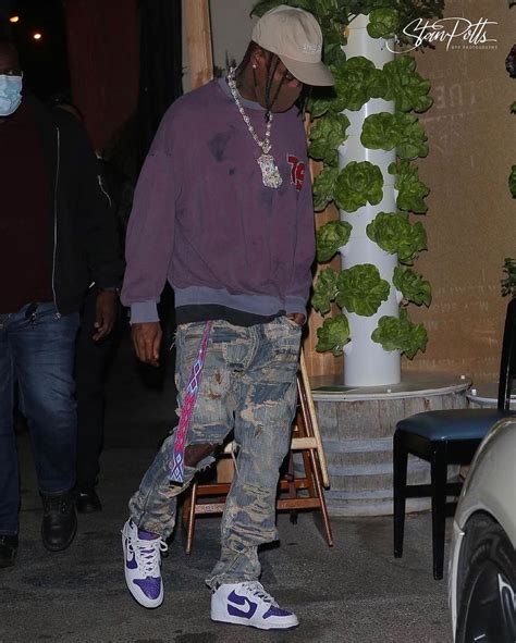 Travis Scott Outfit From June 8 2021 Whats On The Star
