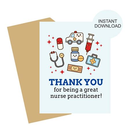 Nurse Practitioner Week Card Nurse Practitioner Appreciation T