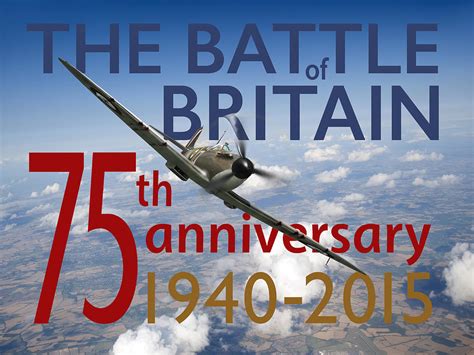 Battle Of Britain 75th Anniversary Poster Digital Art By Gary Eason
