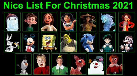 My Nice List For Christmas 2021 By Jacobstout On Deviantart