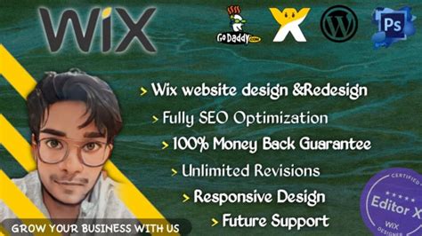 Design Wix Redesign And Update Your Wix Websites By Theadarsh Fiverr