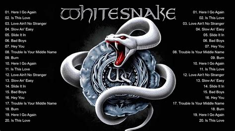 Whitesnake Greatest Hits Full Album Best Songs Of Whitesnake Playlist