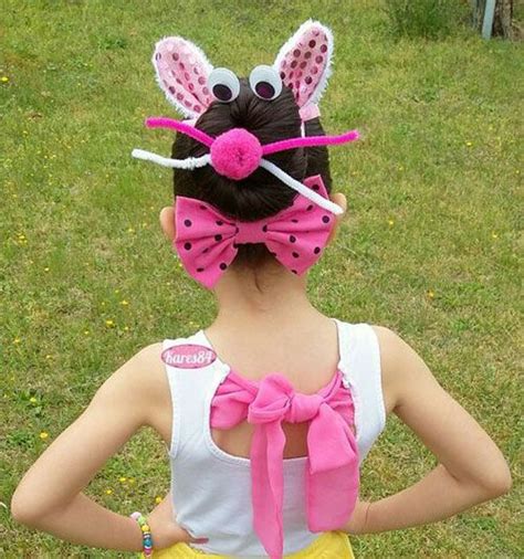 These buns will peek out from the bottom of your hat like little peeping bunnies. Pin by cute marina on Easter Hairstyle Looks & Ideas For Kids & Girls | Easter hair, Easter ...