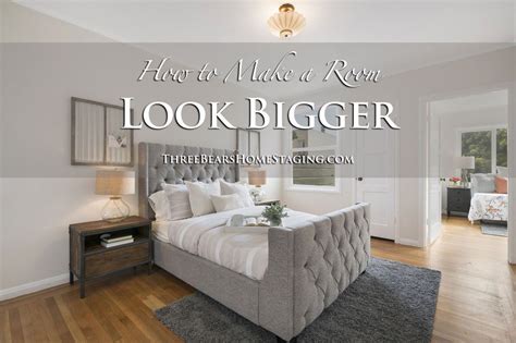 How To Make A Room Look Bigger Aspects Of Home Business