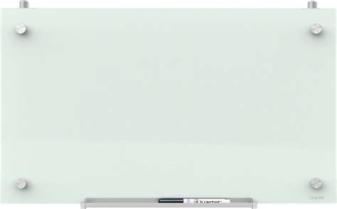 Quartet Glass Whiteboard Magnetic Dry Erase White Board For Cubicle Walls 24” X 14” White