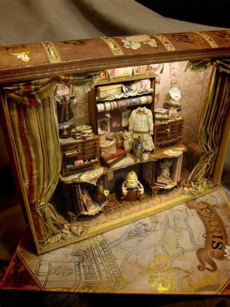 116 Best Images About Miniature Shadow Box Rooms On Pinterest