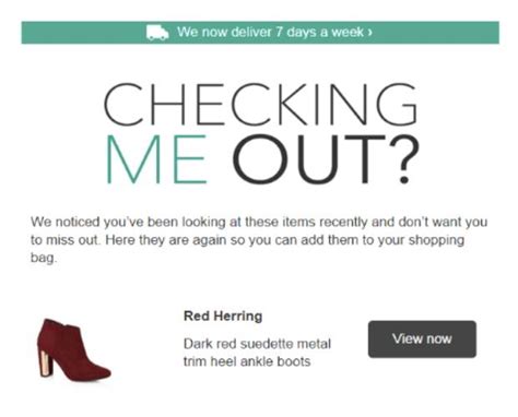 Epic Browse Abandonment Email Examples You Can Copy Today