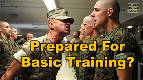How To Prepare For Basic Training Boot Camp Youtube