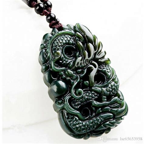 Wholesale Pure Natural Hand Carved Jade Dragon China Hetian Jade