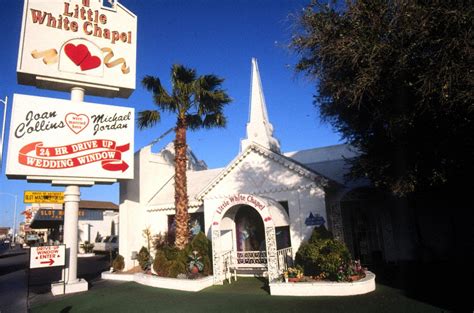 My package at the little white wedding chapel was less than $400.00 but they had some very basic ones for way less than that. A Little White Chapel Where Britney Spears Got Hitched Is For