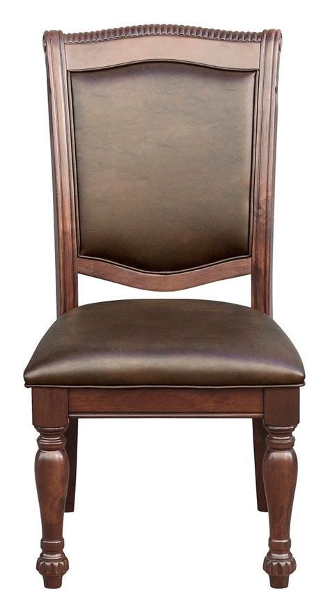 Homelegance Lordsburg Side Chair In Brown Cherry Set Of 2 By Dining