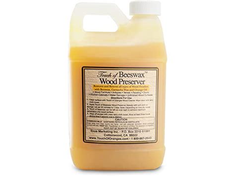 Touch Of Beeswax Wood Furniture Polish