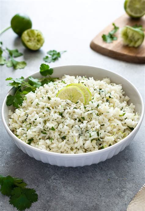 Cilantro Lime Rice Flavor The Moments