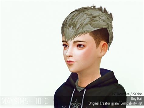 Hair 101c Jjjjjan At May Sims Sims 4 Updates
