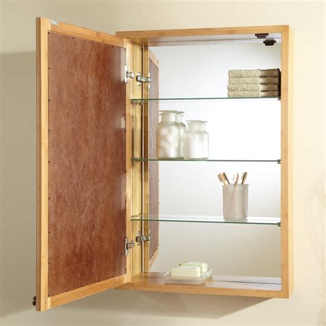 Choose the cabinet style, door project handbook: 24" Theera Bamboo Medicine Cabinet - Bathroom