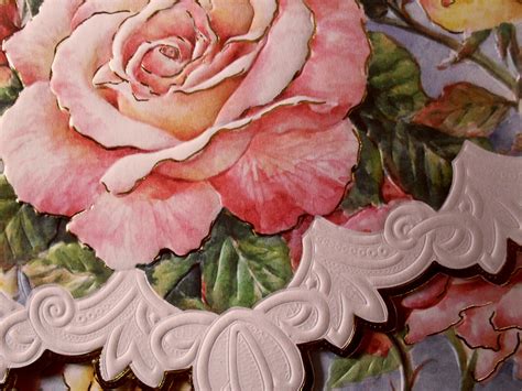 Cartes Doubles Carol Wilson Fine Arts Roses In Bloom Pochette De 10