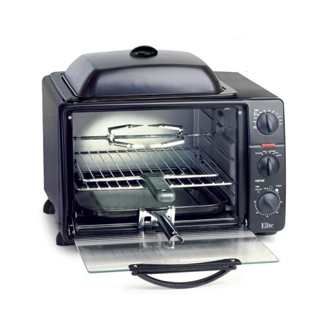 Maxi Matic Elite ERO 2008S Pro 23 Liter Toaster Oven W Rotisserie