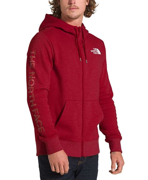 The North Face Mens Brand Proud Graphic Full Zip Hoodie And Reviews