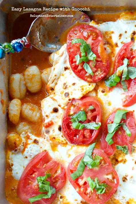 Easy Lasagna Recipe With Gnocchi
