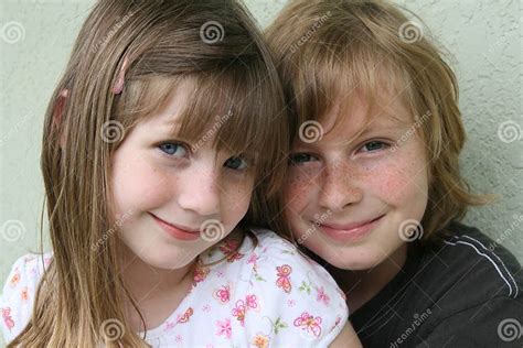 Smiling Kids Stock Photo Image Of Eyes Pink Cousin 2438864