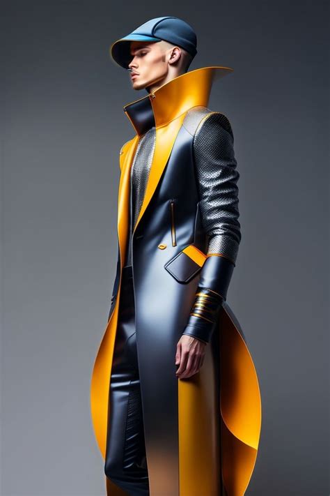 Unusual Futuristic Fashion Man Design 3 Queer Fashion Male Fashion