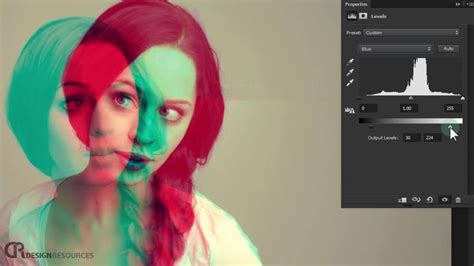 Double Color Exposure Effect Photoshop Tutorial Youtube