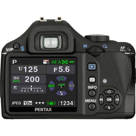 Pentax K X Digital Slr Lens Kit W Da L 18 55mm And 55 300mm Lens