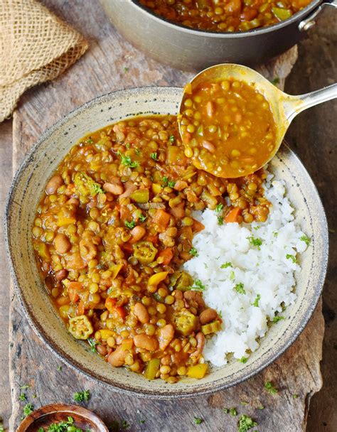 Vegan Gumbo Recipe With Okra And Lentils Gluten Free Elavegan