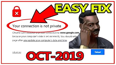 Make sure you're getting an ip address. How to Fix Google Chrome Your connection is not private ...